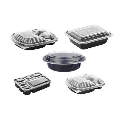 Microwave Containers- Black