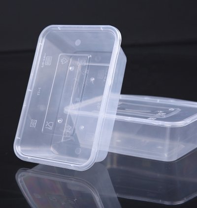 500 ml Disposable Lunch Box Rectangular