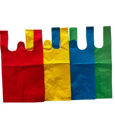 HDPE film shopping bags 13kg