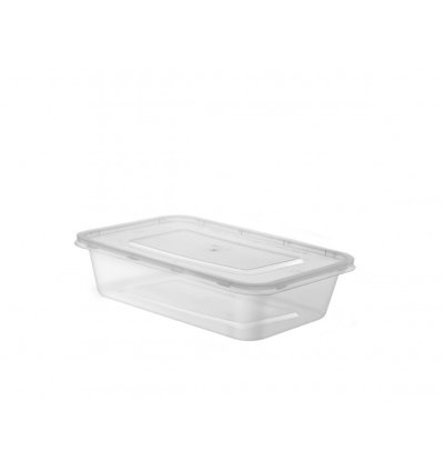 750ML Transparent Plastic Containers 250pcs