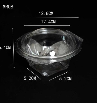 RSB 8oz -salad bowl clear 300pcs